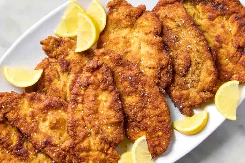 خرید شنیسل مرغ خانگی ساده