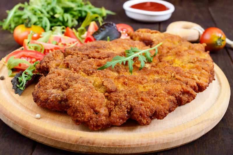 خرید شنیسل مرغ خانگی ساده