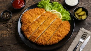 شنیسل سوخاری ۲۰۲ با ساخت لایه‌ای و پوشش یکدست