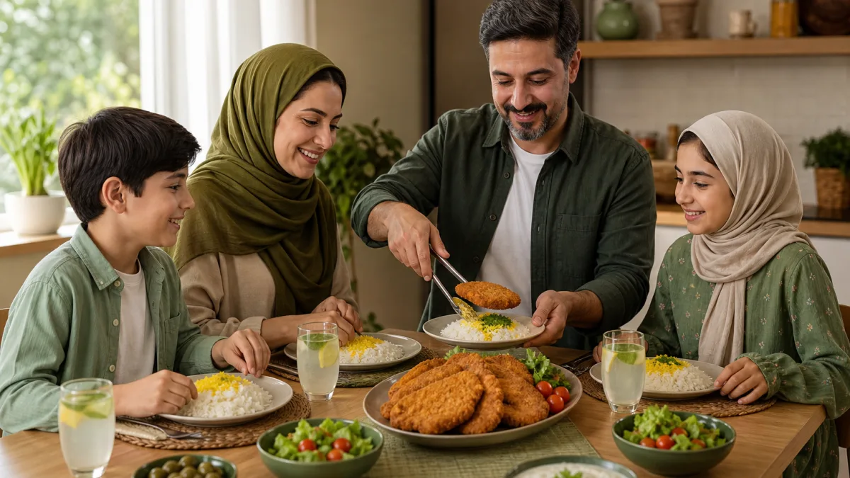 شنیسل گیاهی آژیل با جنس گیاهی