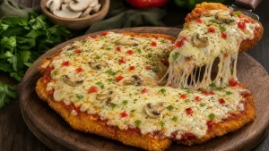 برای منوی سریع شنیسل پیتزایی