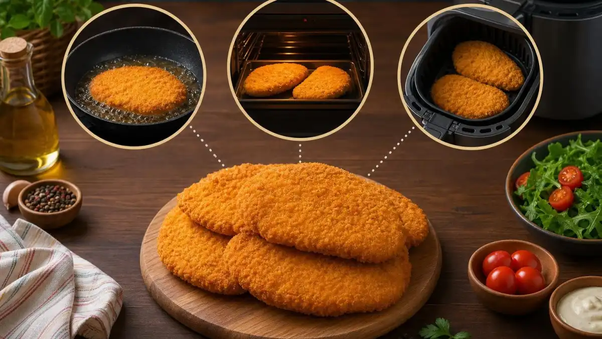 خانوادهها هنگام خرید شنیسل مرغ